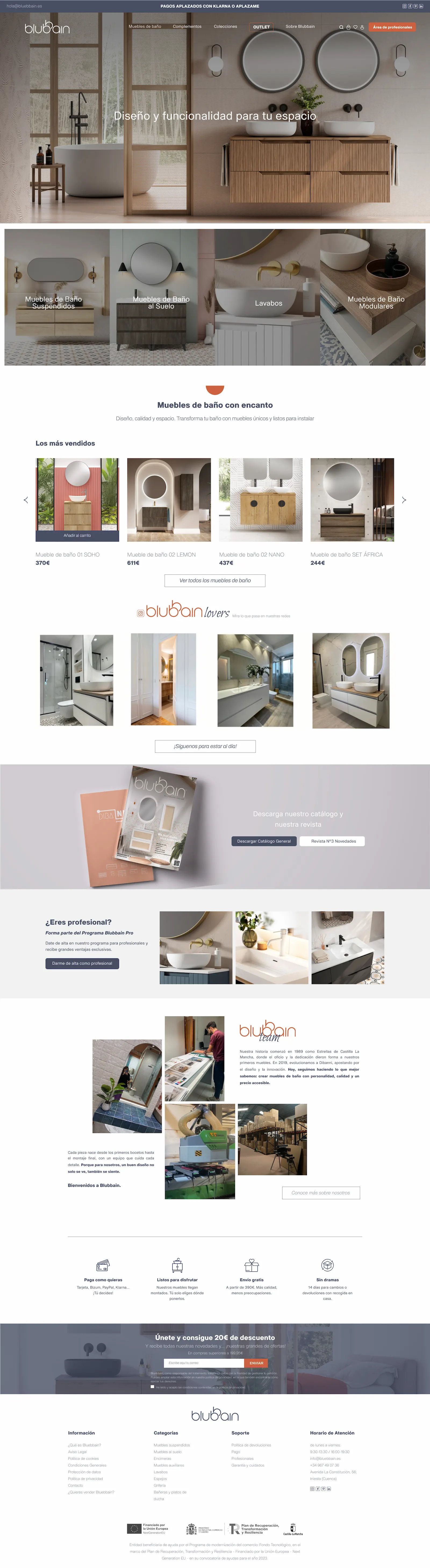 pagina web blubbain